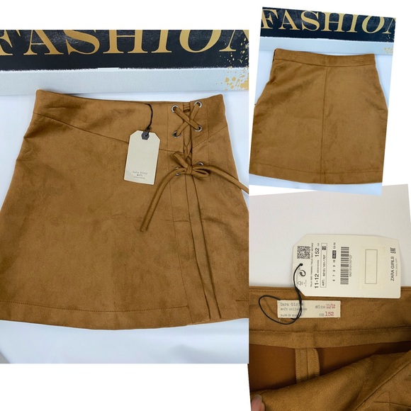 Zara Other - 5/$25 Zara Brown Girls Skirt